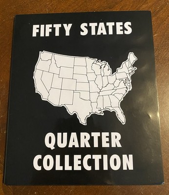 50 State Quarters Album Full Album 50 Coins 1999-2008 Complete Set #4