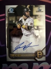 2022 Bowman Chrome - Prospect Autographs Jack Herman #CPA-JH (AU, RC) Pirates