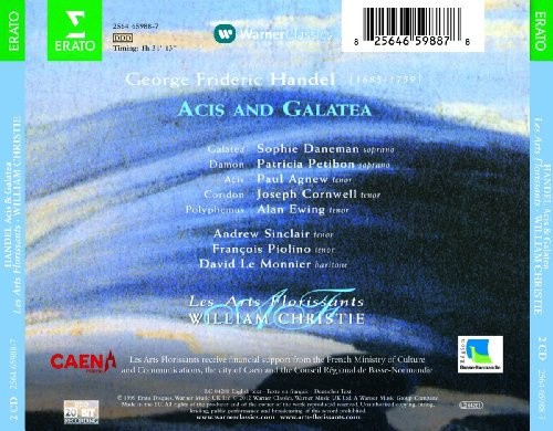 Handel: Acis & Galatea by Daneman [Audio CD]