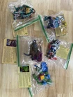 Vintage 1989–1991  5 TMNT Action Figure Lot With Accessories By Playmates