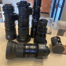 Canon J18x8.5B3 IRS Macro TV Zoom Lens 8.5-153mm f/1.7 B3 Mount Lens 4 Bx 5