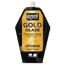 U Pol Products GOLD UP0688 Flowable Glaze, 440 mL Filler Bag, Liquid