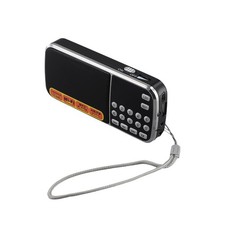 AM Radio Digital Portable Stereo Speaker MP3 Audio Player Radio LED6043
