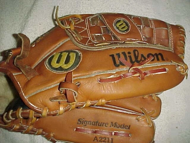 Guante de béisbol Barry Bonds - Modelo exclusivo Wilson A2211 - NARANJA POCO KILOMETRAJE Foto 4 de 4