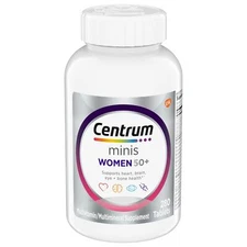 Minis Silver Women's Multivitamin for Women 50 Plus Multimineral Supplement w...