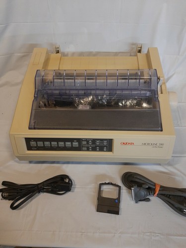 Oki Microline ML 590 Dot Matrix Printer 
