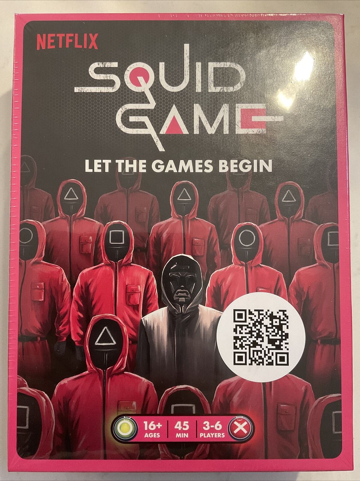 SQUID GAME - Let The Games Begin Rare New BOARD GAME Netflix GEN