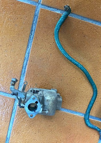 CARBURATORE WEBER 22 DRS FIAT 500C - FIAT 500 C TOPOLINO CON TUBO - Foto 6 di 7