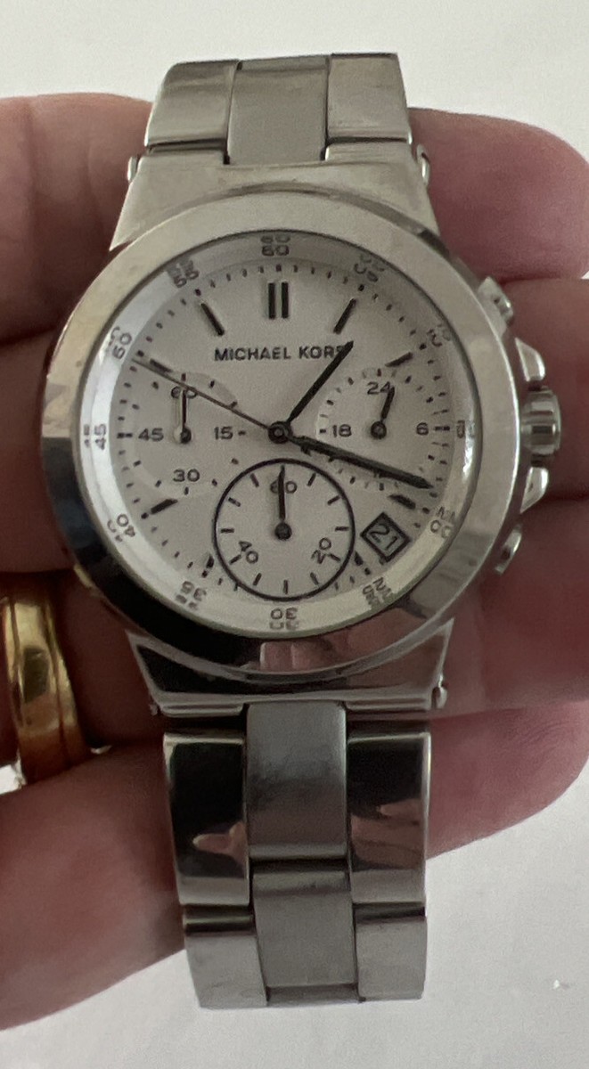Michael Kors MK-5221 Chronograph Date Stainless Steel Watch  display picture 1
