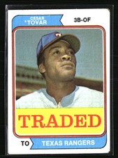 Cesar Tovar 1974 Topps #538T  Baseball Card