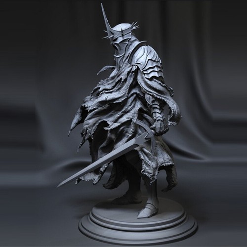 3D print Figure WitchKing 1/8 26cm Model Kit Unpainted Unassembled Garage Kit - Picture 7 of 10