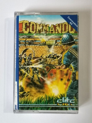 **RAR** Commodore 64 Commando Spiel von Elite - 1. Version - getestet funktioniert
