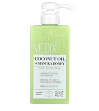 Medix 5.5, olej kokosowy + miód manuka, krem do twarzy, 444 ml