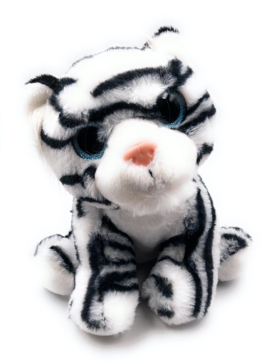 Peluche Pupazzo Königstiger Snow Tiger Tigre Bianco Lunghezza 25