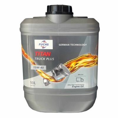 Fuchs Oil Titan Truck Plus SAE 15W-40 10L for Volvo & Renault Trucks - 4191010