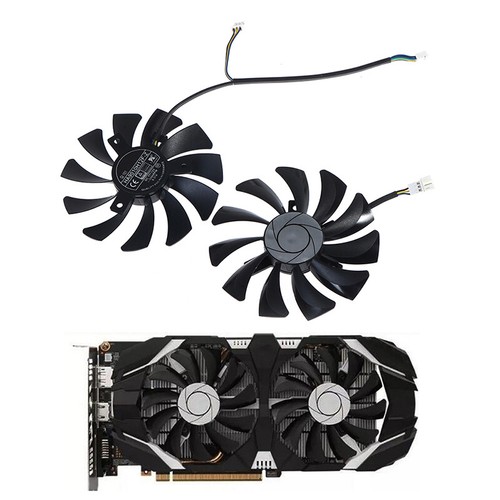 85MM 4Pin Cooler Fan For MSI GTX 1060 6G GTX 960 P106-100 Graphics Car$6 - Bild 8 von 14
