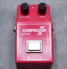 IBANEZ COMPRESSOR II CP-835 VTG RARE FOOT PEDAL VERY NICE CONDITION/TESTED