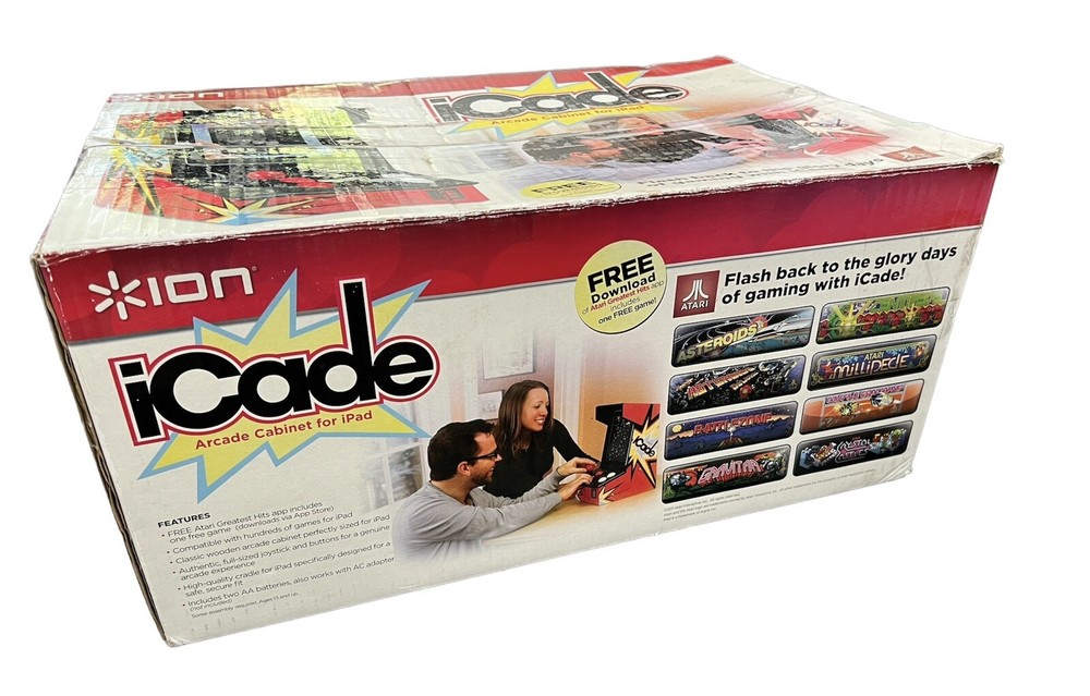 Arcade Cabinet For iPad Ion Icade Cabinet