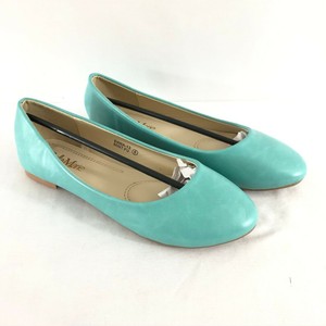 aqua blue flats