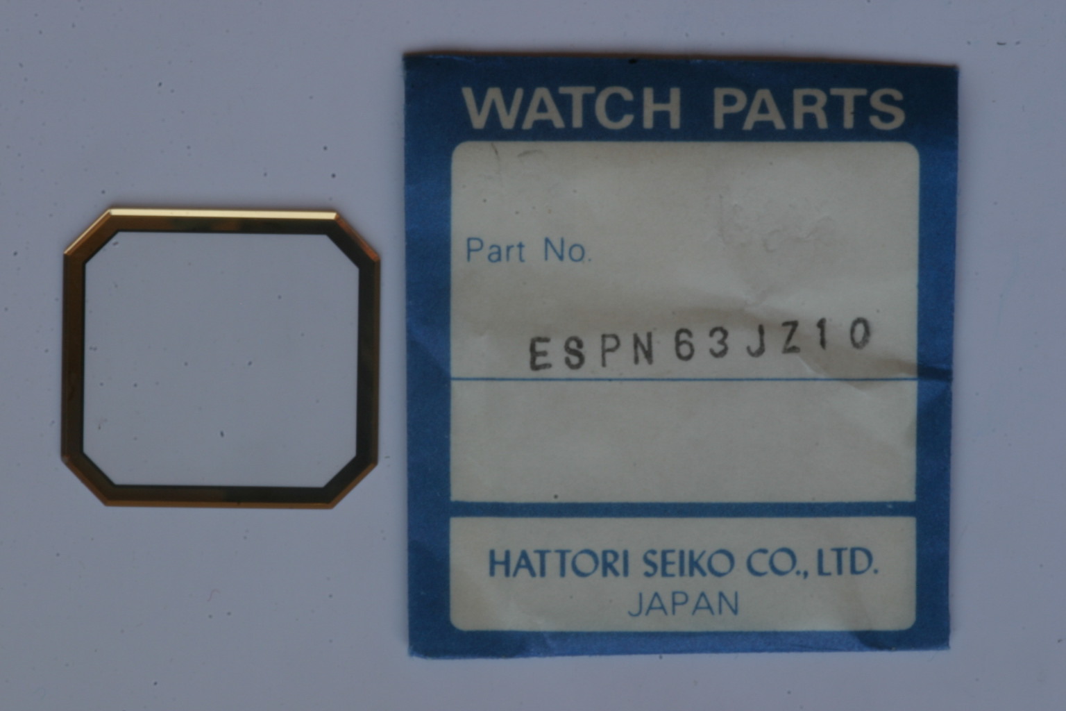 Seiko 295R03GN S0 Vetro Crystal Glass Uhrenglas Verre Original 4312