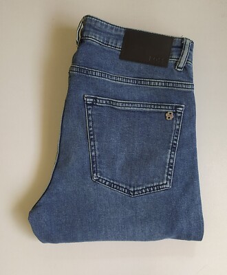 HUGO BOSS Delaware Slim fit men's Jeans FREE WORLDWIDE SHIPPING T- 1265