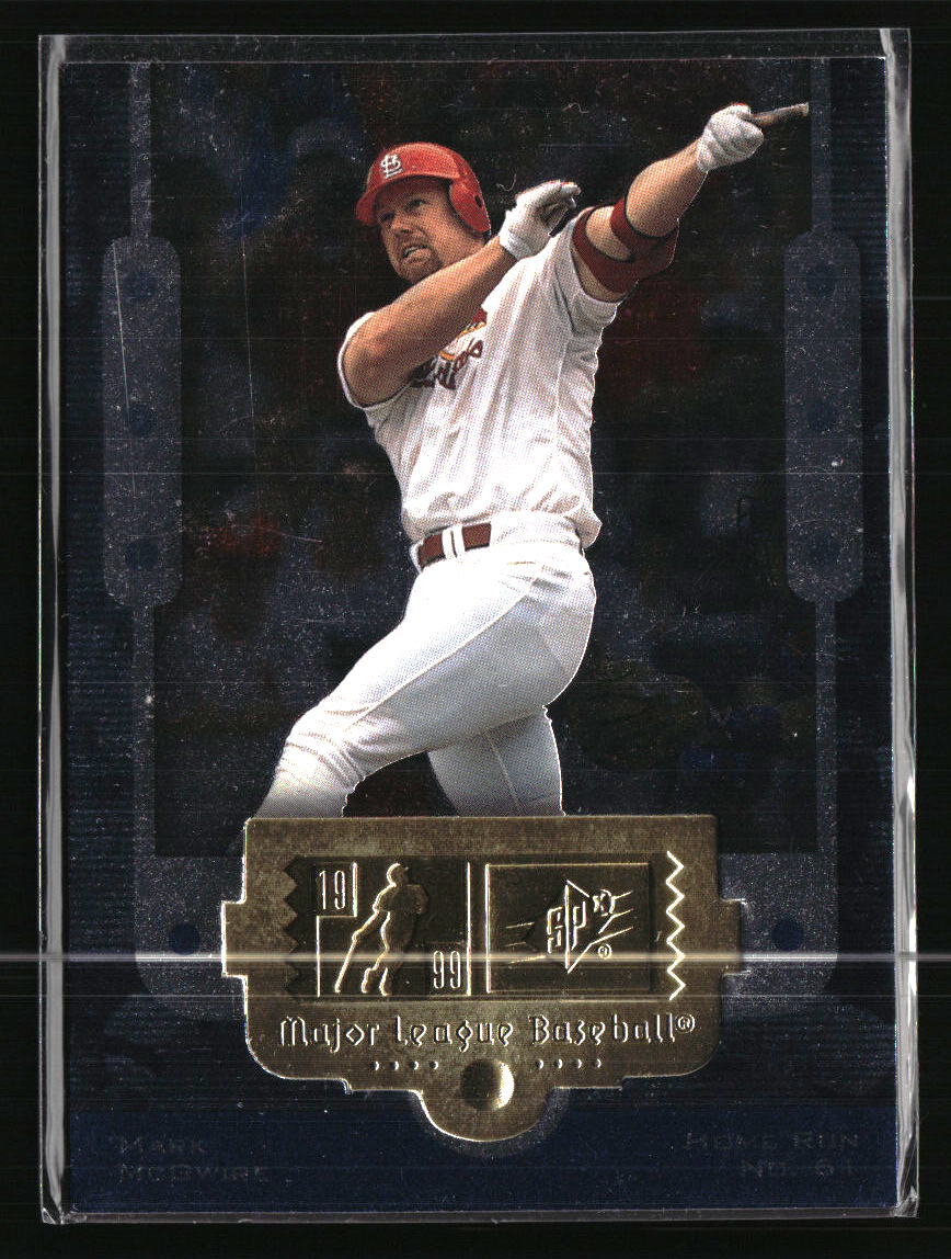 Mark McGwire 61 1999 SPx #1  Baseball Card