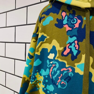 BILLIONAIRE BOYS CLUB BBC OFF WORLD HOODIE LEEK GREEN OVERSIZED | eBay