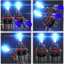 9007 LED Headlight Bulbs 8000K Ice blue for Ford F150 1997-2003 F250 1997-2004