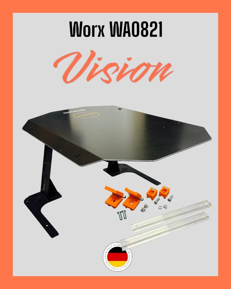 WORX Landroid Vision Garage WA0821 ⭐️⭐️⭐️⭐️ NEU + Scharnier Set Klappbar