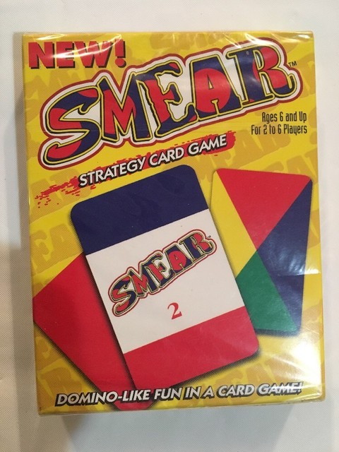 SMEAR STRATEGY CARD GAME DOMINO LIKE FUN IN A CARD GAME FAMILY PARTY 