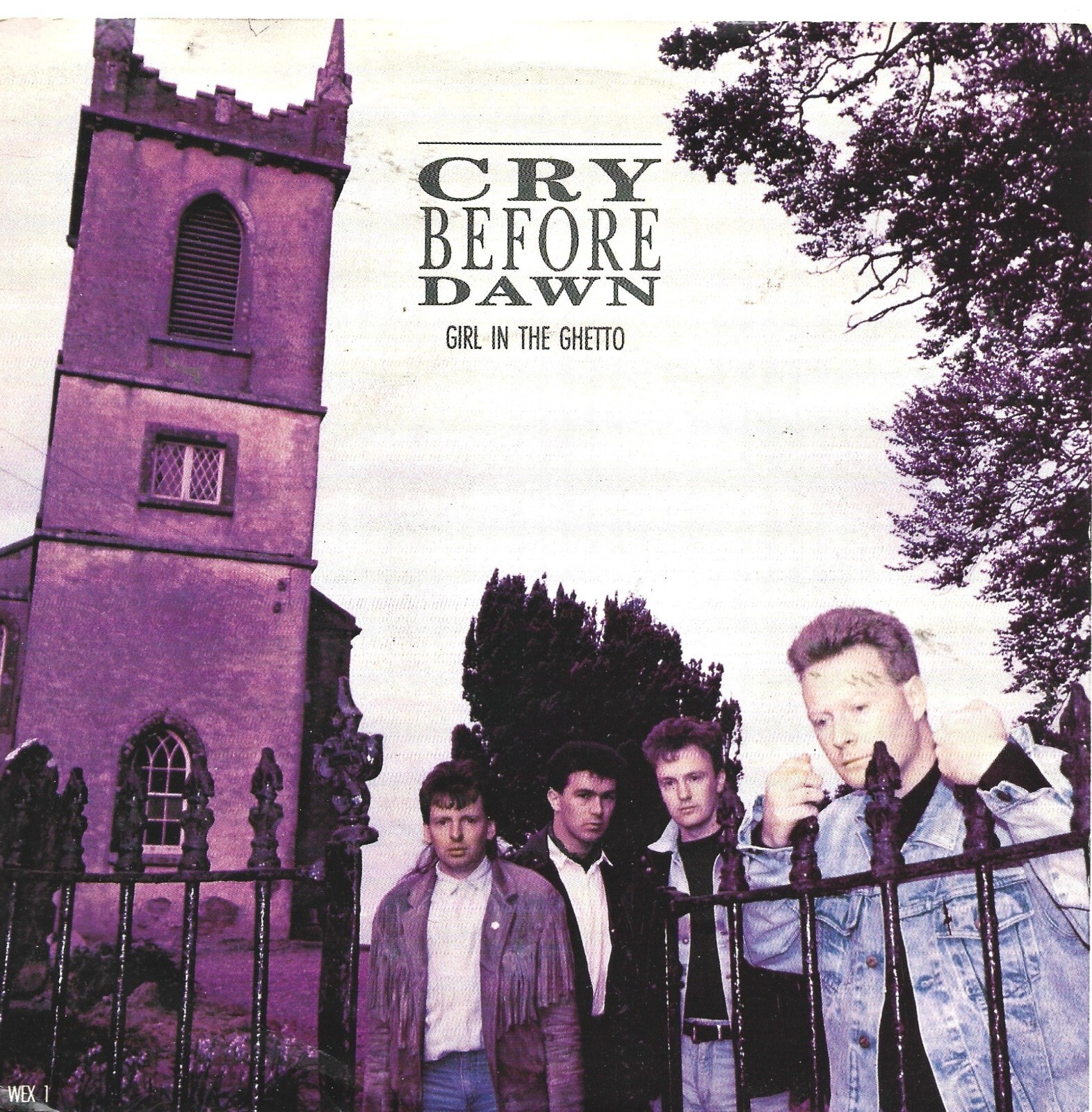CRY BEFORE DAWN - 'GIRL IN THE GHETTO (1987 7'' 45)'.
