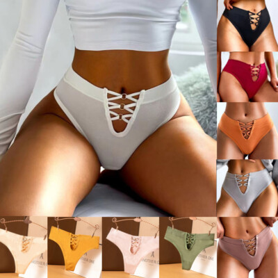 Sexy Damen G-String Unterwäsche Slip Dessous Tanga Unterhosen Höschen Yoga Panty