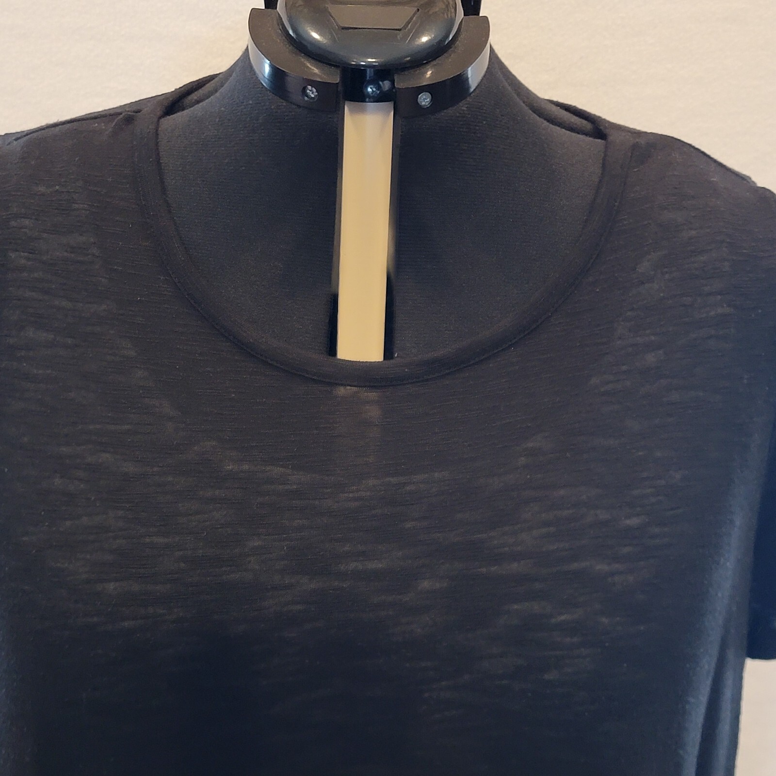 Lane Bryant 22/24 Black Basic Tee - image 2