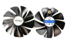Pair Fans Cooler Fan For Sapphire Nitro Pulse RX 470 480 570 580 CF1015H12D 95mm