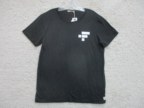 NEW Marine Layer Shirt Small Adult Black Custom FTX US Stretch Casual Mens S F32