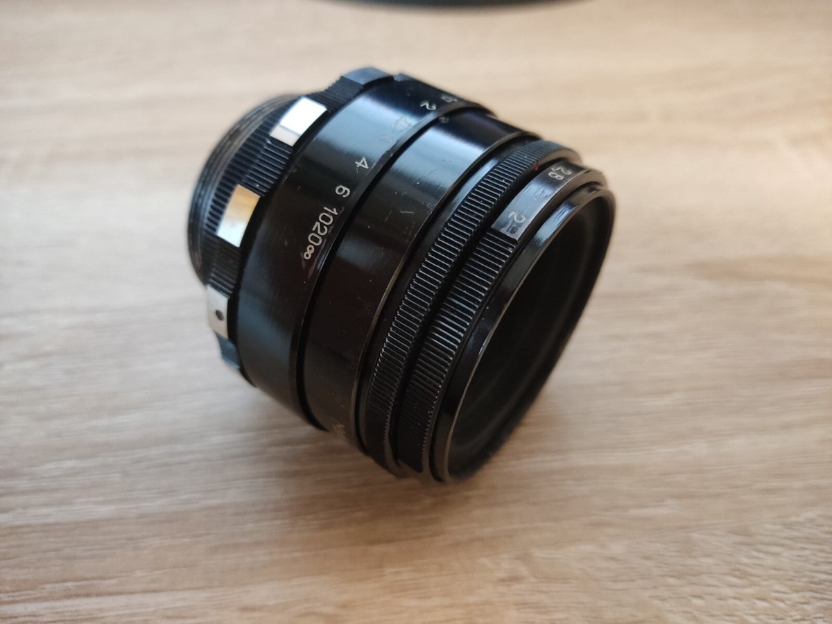 Helios 44 2 58mm f2 Zebra Bokeh portrait Lens DSLR M42 Mount 