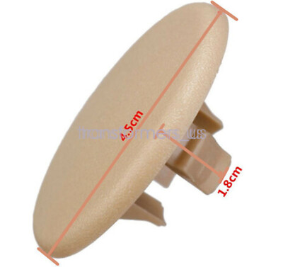 2013 Silverado Armrest 2x Black Plastic Rear Seat Armrest Bolt Cover Caps For Chevy Suburban/GMC Yukon (2007-2018) Car Interior Trim Covers - Foto 2