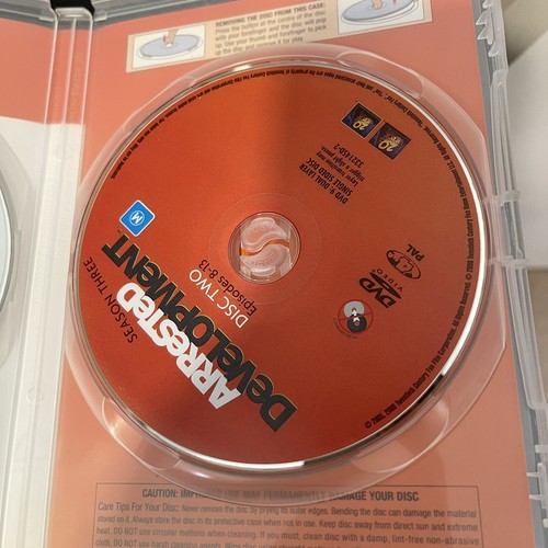 Free Postage - Arrested Development : Season 3 (DVD, 2004) Region 4 - Picture 4 of 5