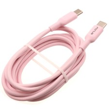 USB-C to Type-C Pink 10ft Long Cable PD Fast Charger Cord Power Wire for Tablets