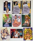 NAUGHTY NURSES & SEXY CIVIL SERVANTS by CHAD POPS 2014 Complete Base Card Set