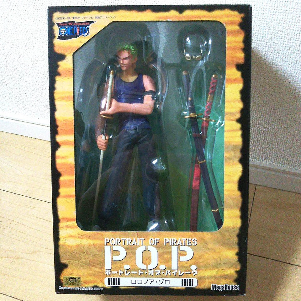 MegaHouse P.O.P Portrait Of Pirates ONE PIECE Series Roronoa Zoro Figure New - Image 3 of 4