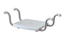 SEDILE per VASCA da BAGNO in MOPLEN REGOLABILE IN ALLUMINIO x ANZIANI e DISABILI