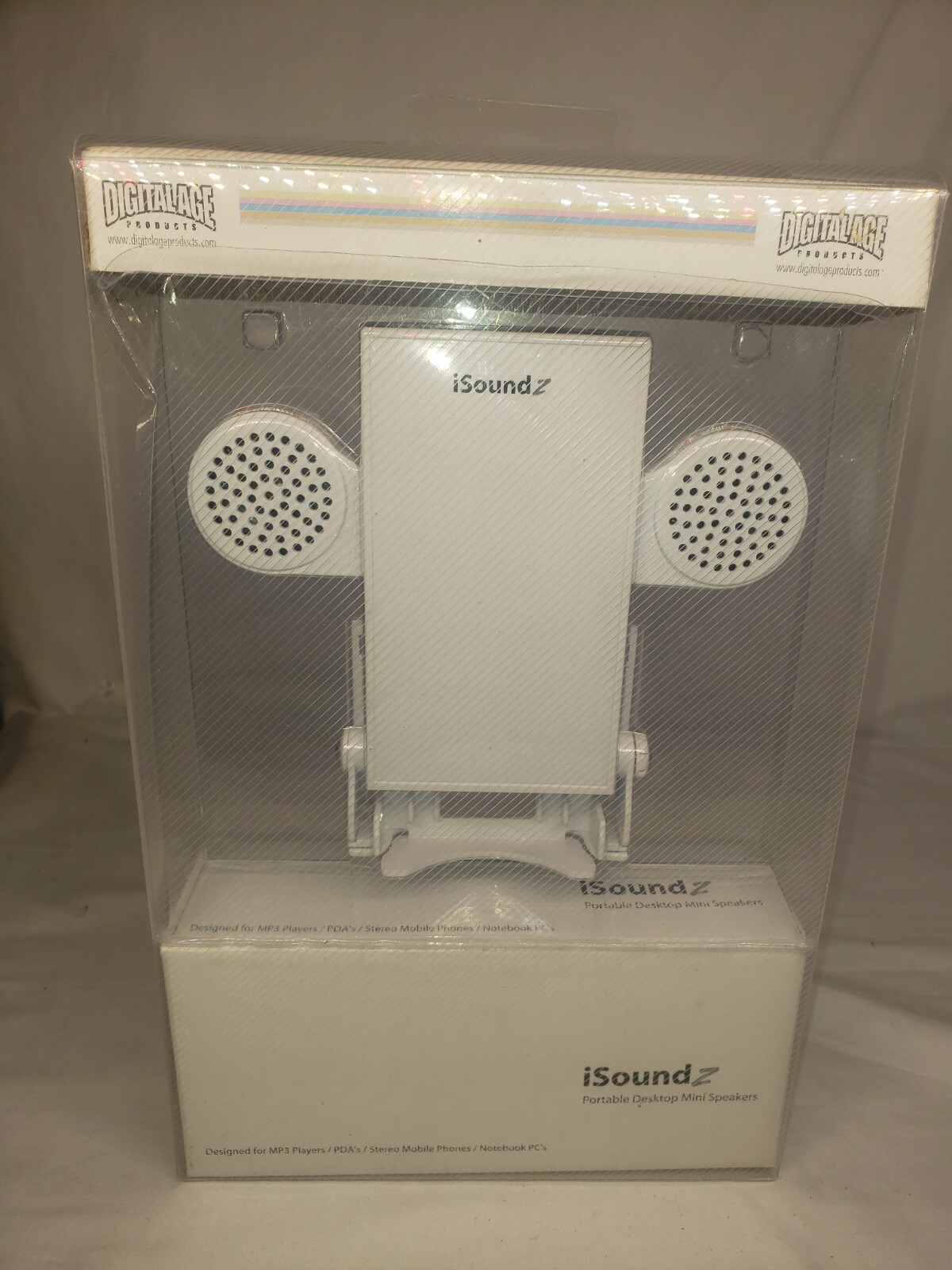 Digital Age Products iSoundZ Portable Desktop Mini Speakers Music MP3