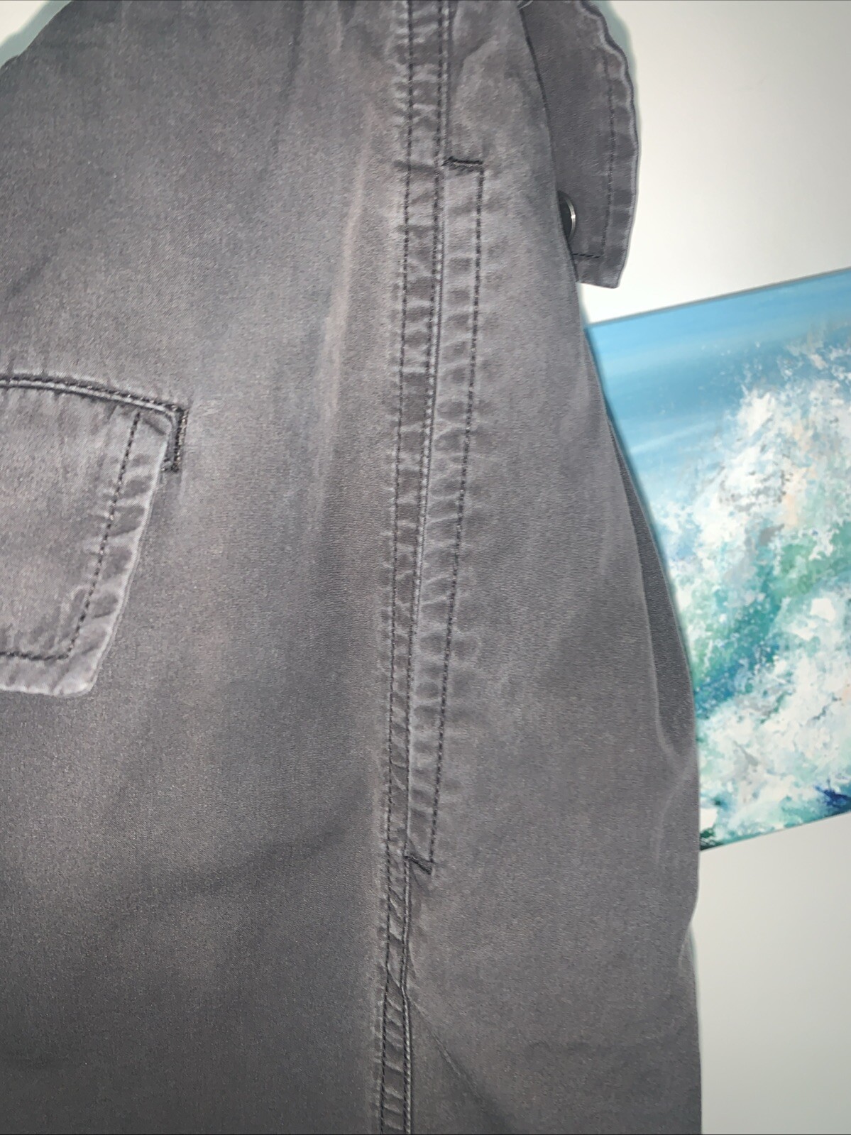 BOTTEGA VENETA Pleated cotton-blend wide-leg pants Size 38  $1200 thumbnail 12