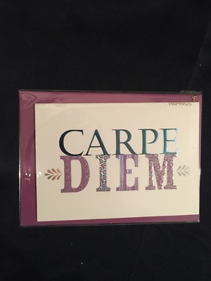 Papyrus Graduation Card Carpe Diem
