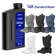 JAYO 1KG 14K High Precision UV Resin Premium 3D Printing Rapid Resin Low Odor