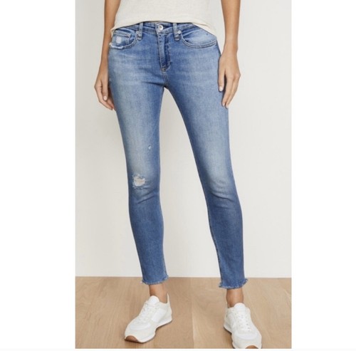 Rag \u0026 Bone Cate Mid-Rise Skinny Jeans 