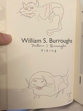 The Cat Inside. William S. Burroughs. Signed by Burroughs & Gregory Corso