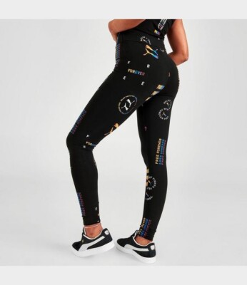 Puma Womens PRIDE Leggings 531948-01 Black-Sizes M, L, or XL | eBay  Australia