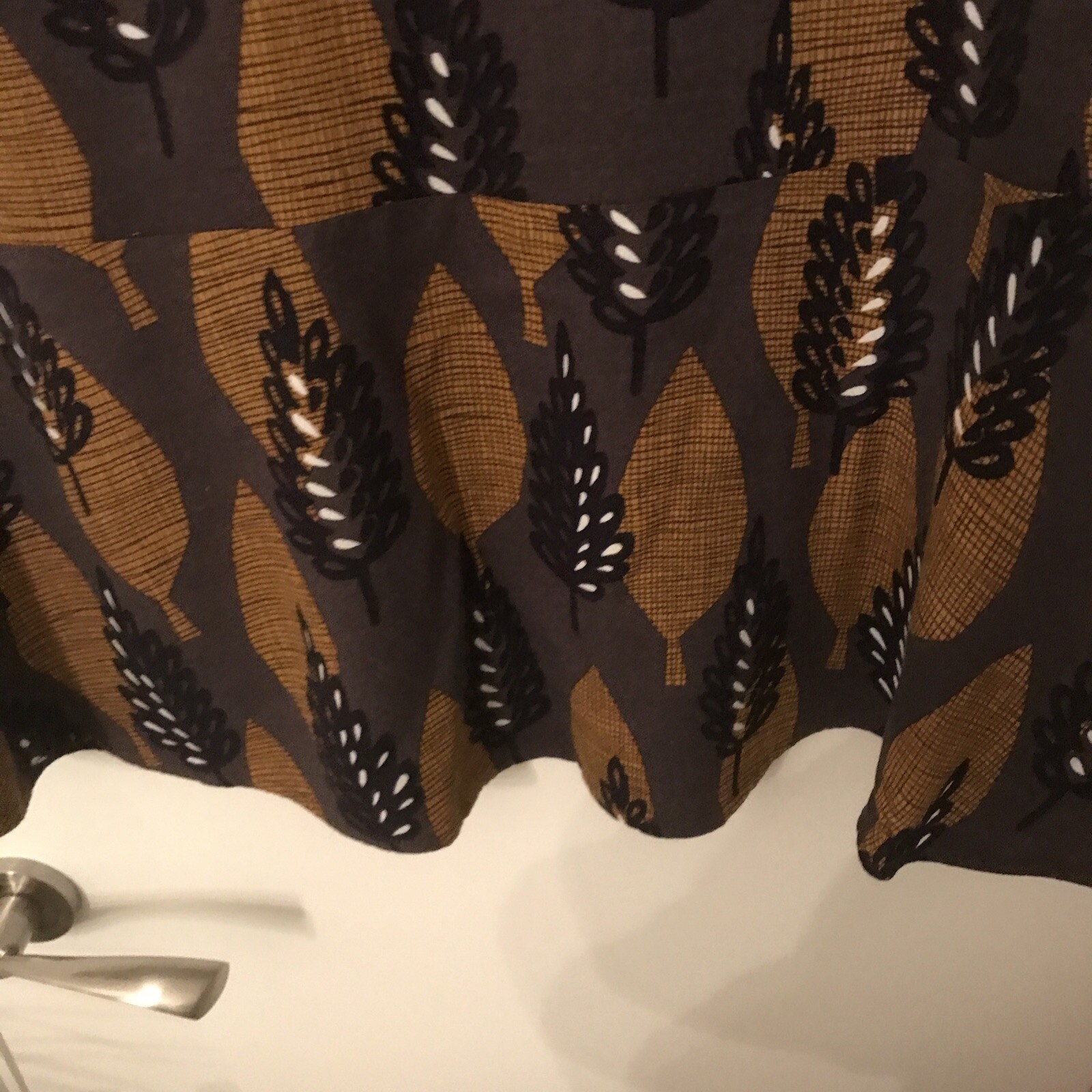 White Stuff Tunic Size 8 Leaves Pattern - image 2